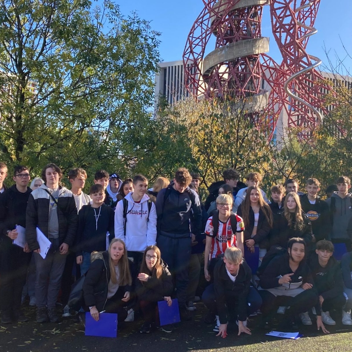 Severn Vale School Year 11 Visit to London